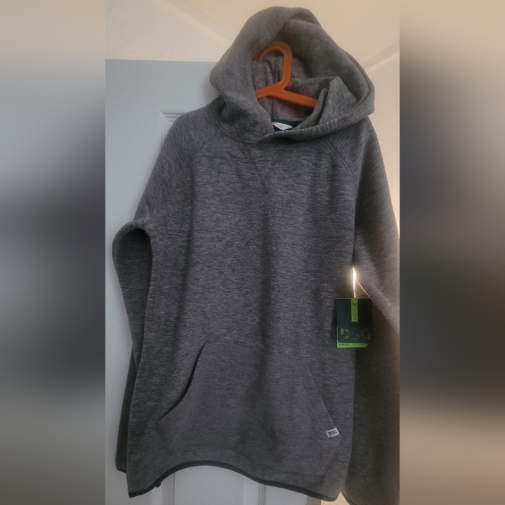 DSG BOYS X-LARGE GRAY PULLOVER HOODIE